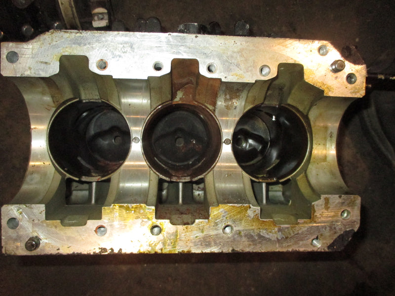 Mercury 60hp 2 stroke outboard crankcase block