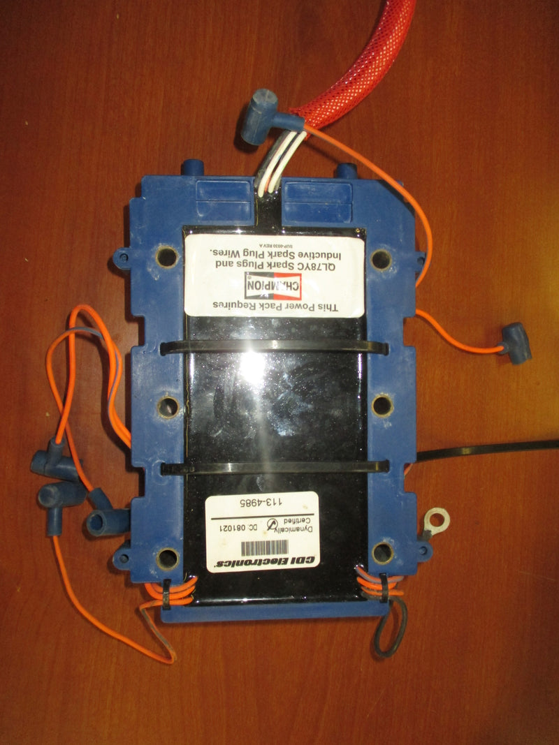 Johnson Evinrude CDI Aftermarket Powerpack 113-4985 (FITS 60 DEGREE 150-175)