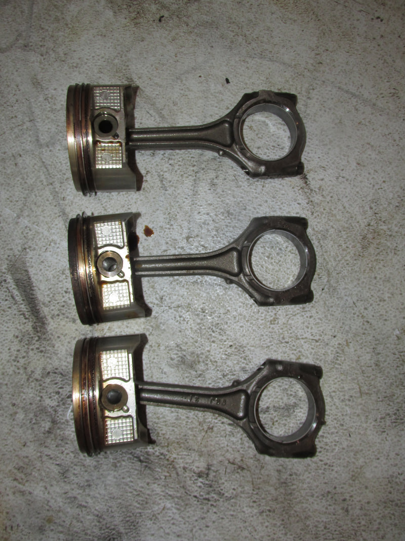 Suzuki DF200 200hp V6 Outboard Piston and Rod Set of 3 (12111-93J02)