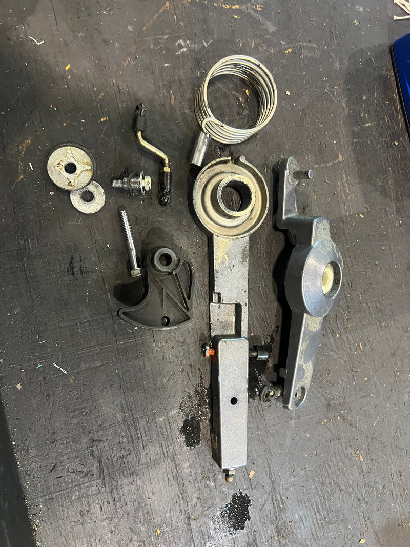 Yamaha 150hp 2 stroke outboard throttle bracket set 61H-41632-02-94
