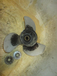 Load image into Gallery viewer, Suzuki DF70 70hp 4 Stroke outboard Aluminum Propeller 13 1/4 X 17
