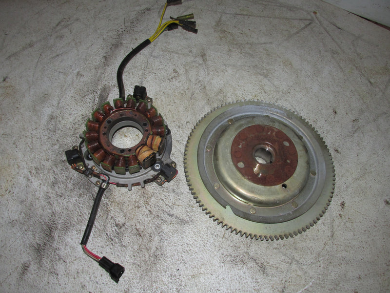 Suzuki DT225 225hp Outboard Flywheel/Stator/Timer Base Set (32101-92E10)