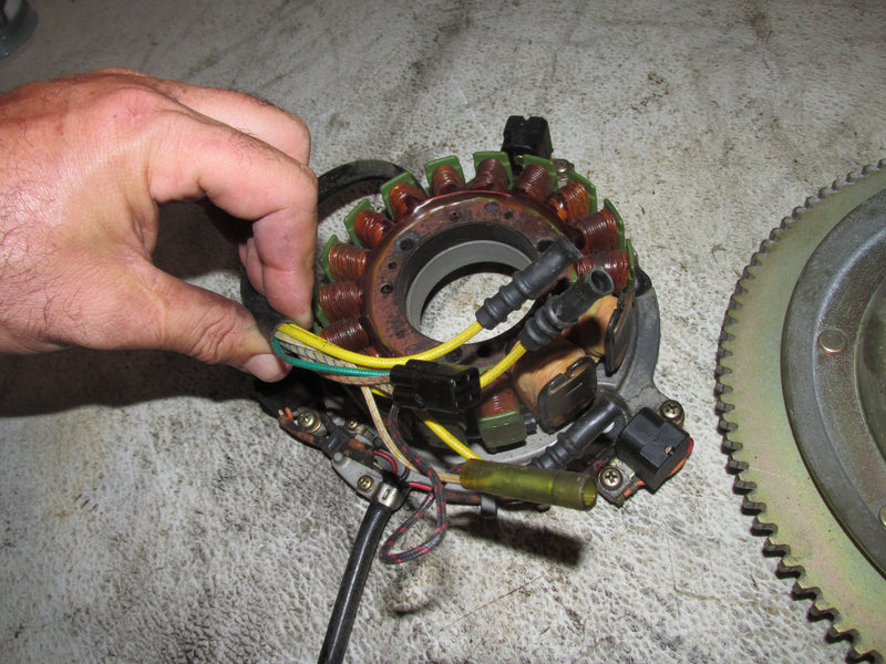 Suzuki DT225 225hp Outboard Flywheel/Stator/Timer Base Set (32101-92E10)