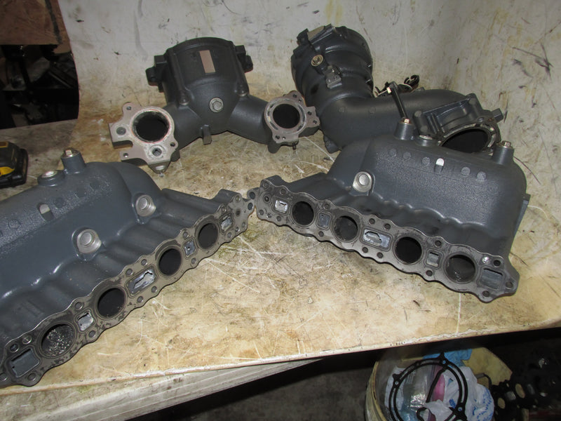 Yamaha 425hp XT0 V8 4 Stroke Outboard Exhaust Manifold Set (6GR-14615-00-9S)