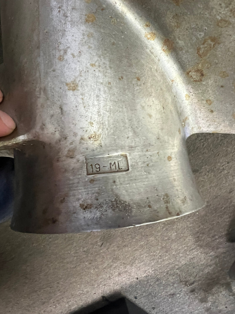 Yamaha 150-200hp 2 stroke counter rotation propeller 13 3/4 x 19-ML
