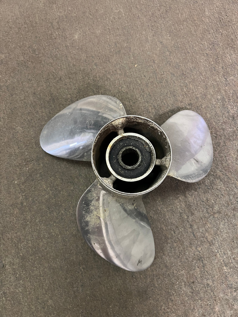 Johnson 150-200hp Outboard Counter Steel Propeller (176629) 14 3/4 x 17