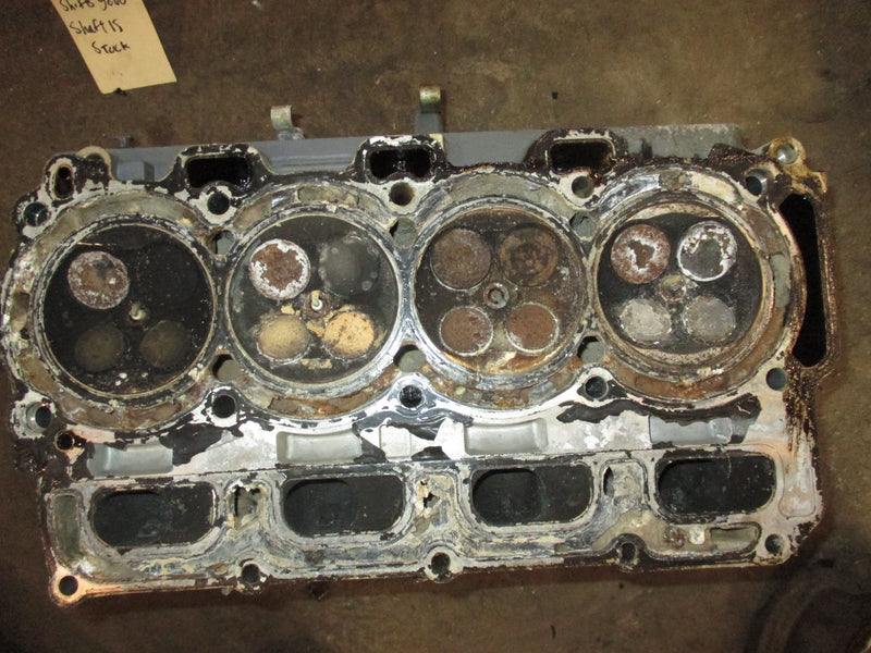 Yamaha 100hp 4 stroke outboard cylinder head (67F-10)