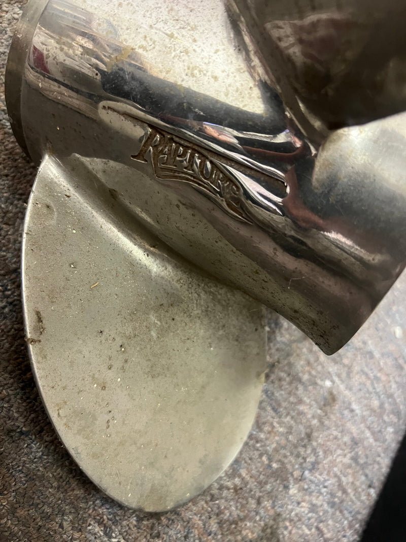 Michigan Rapture outboard 15 spline 993005 14.25x21 propeller