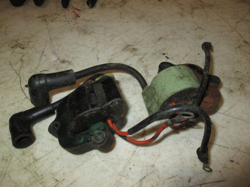 Johnson 2 stroke outboard ignition coil set of 2 (581786)