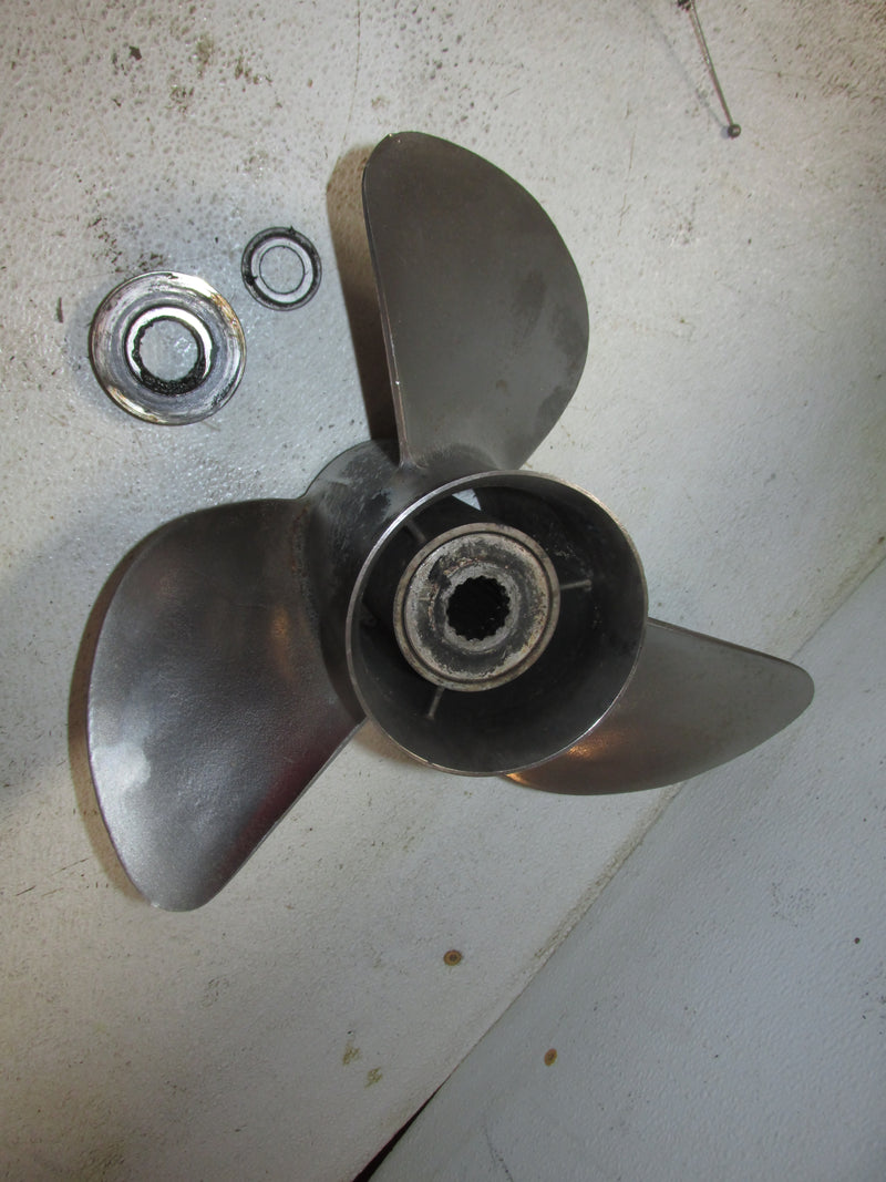 Yamaha 130hp 2 Stroke Outboard Stainless Propeller (13 X 17-K2)