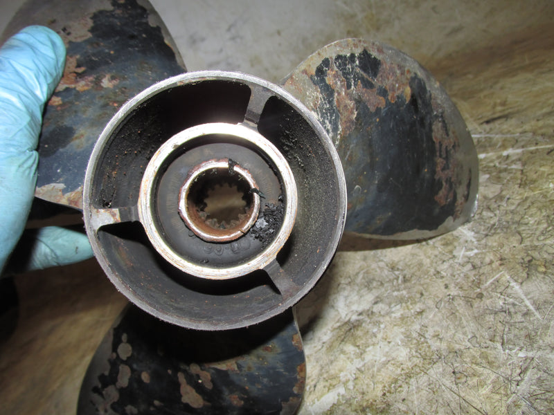 Johnson 50hp 2 Stroke Outboard Steel Propeller 12 1/4 X 15 (390850)