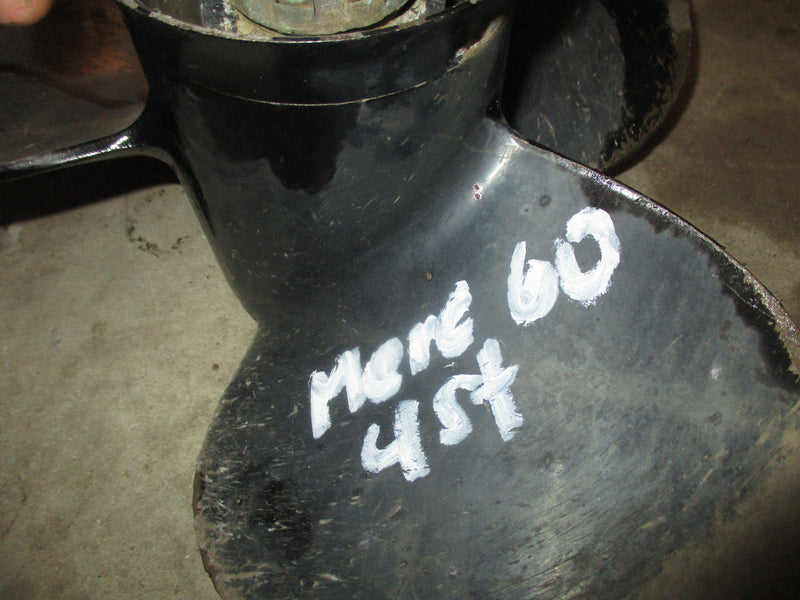 Mercury 60hp 4 stroke outboard bigfoot aluminum prop 14 x 11