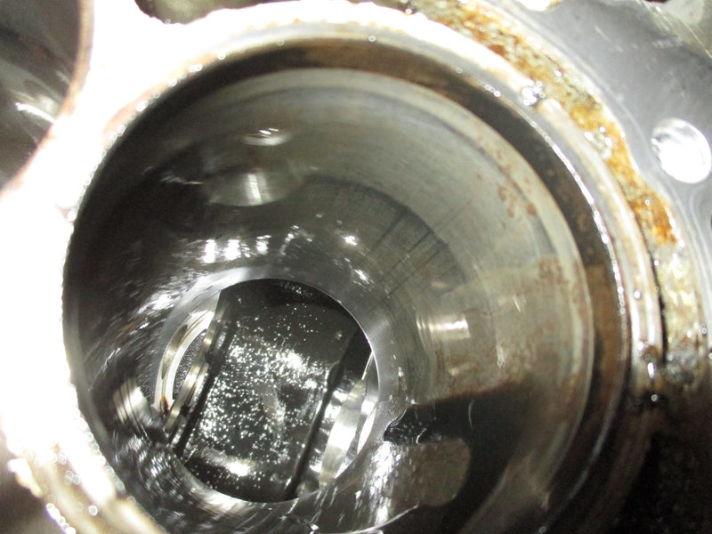 Yamaha 30hp 4 stroke outboard crankcase block