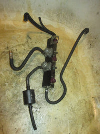 Load image into Gallery viewer, Mercury Optimax Pro XS 115hp outboard Fuel Rail and Injector Set (8M6000827)
