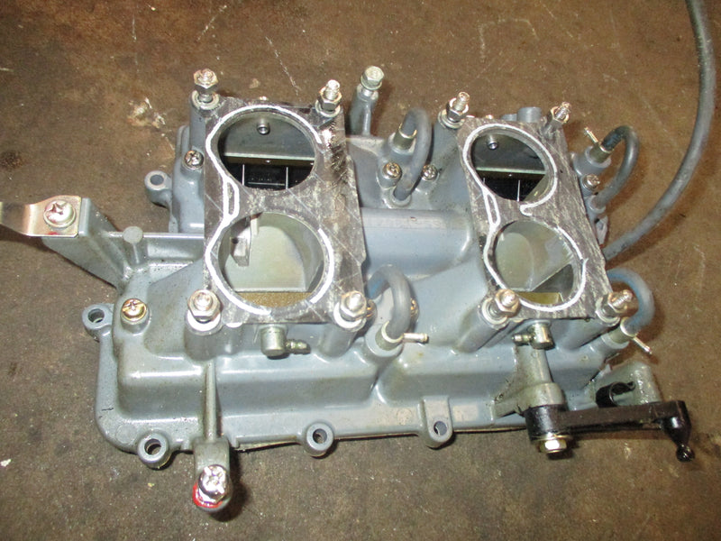 Yamaha 115hp 2 stroke outboard Intake Manifold w/ Reeds 6E5-13641-03