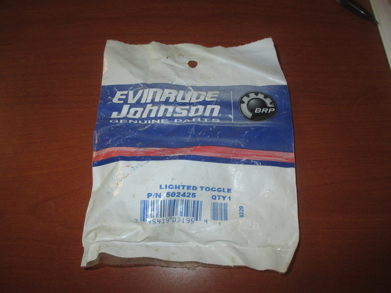 NOS Johnson/Evinrude Outboard Lighted Toggle Switch (502425)