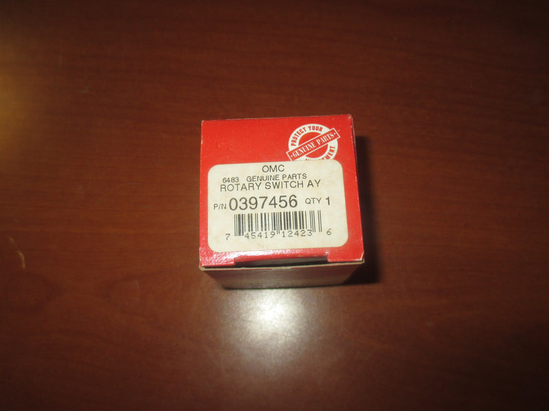NOS Johnson/Evinrude Outboard Rotary Switch Kit (0397456)