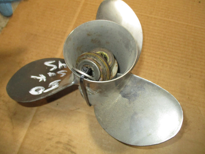 Suzuki DF50 outboard stainless prop (993405) 10 3/4 x 12