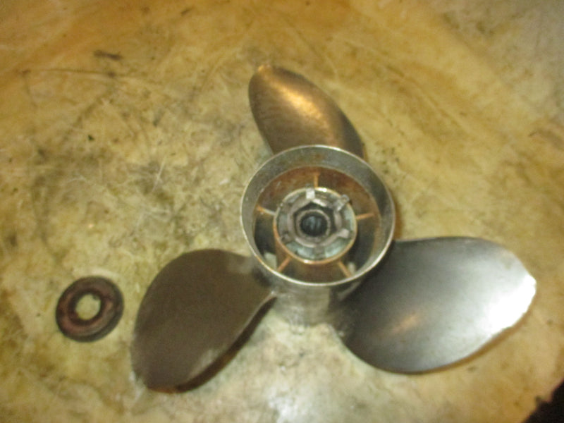 Mercury Optimax Pro XS 115hp outboard Stainless Steel Propeller Powertech