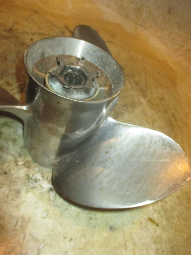 Mercury Optimax Pro XS 115hp outboard Stainless Steel Propeller Powertech