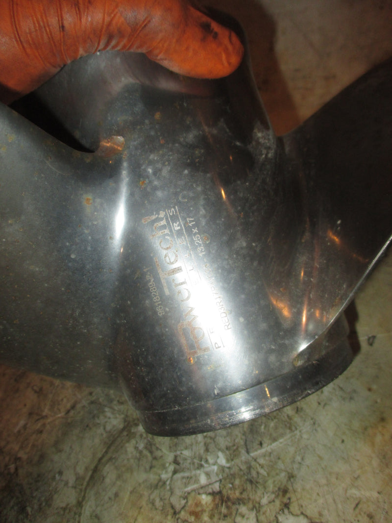 Mercury Optimax Pro XS 115hp outboard Stainless Steel Propeller Powertech