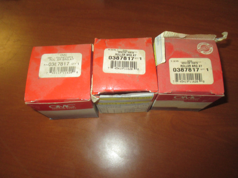 NOS Johnson/Evinrude Outboard Roller Bearing Assembly (0387617)