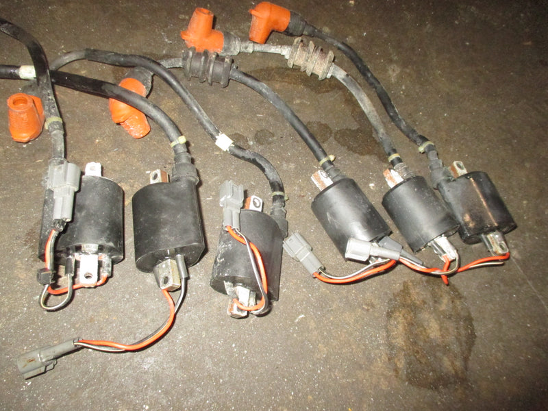 Yamaha 200hp HPDI VMAX 2 stroke Outboard Ignition Coil Set (68F-82310-11-00)