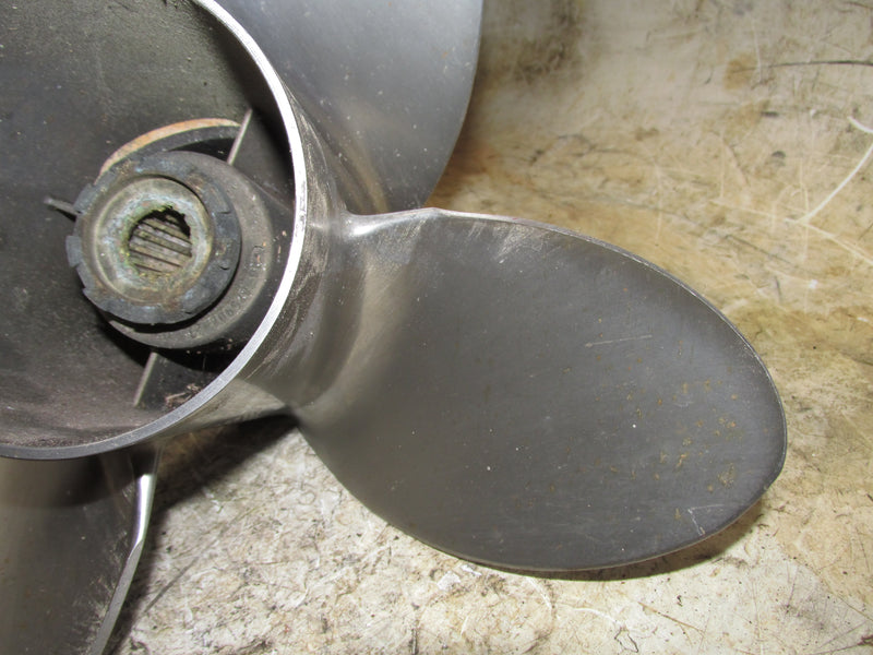 Mercury 150hp XR6 2 stroke outboard 4 Blade Stainless Steel Propellor