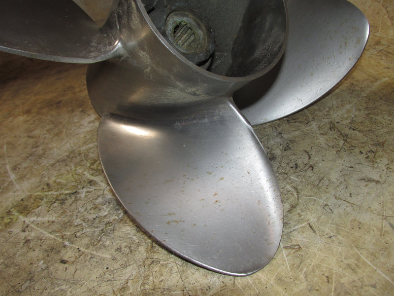 Mercury 150hp XR6 2 stroke outboard 4 Blade Stainless Steel Propellor