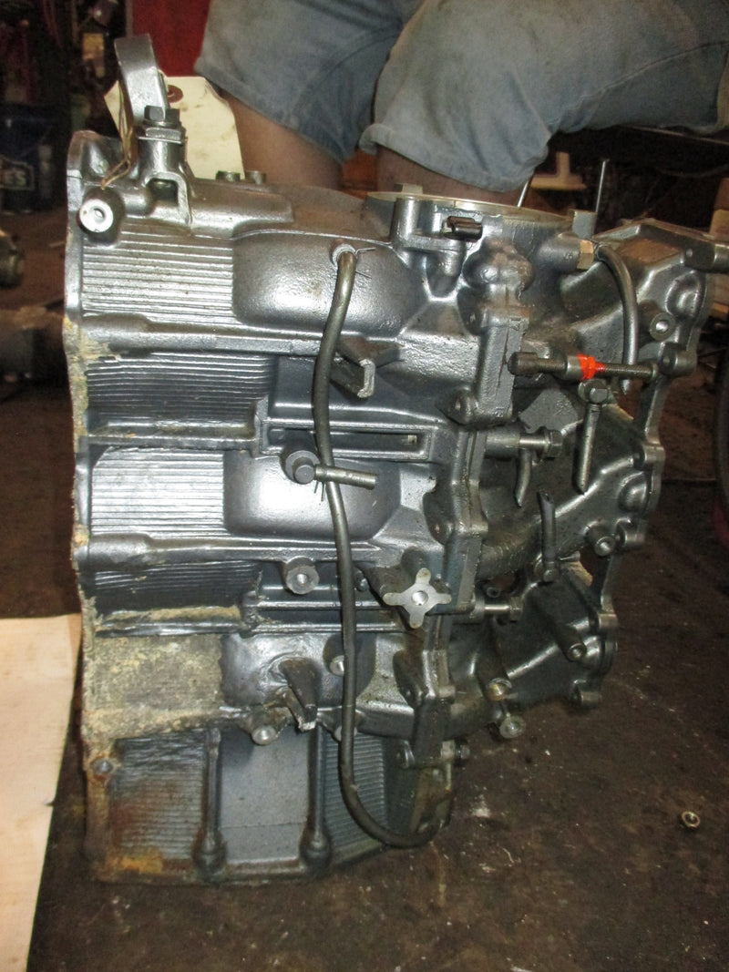 Yamaha 90hp 2 stroke outboard crankcase block