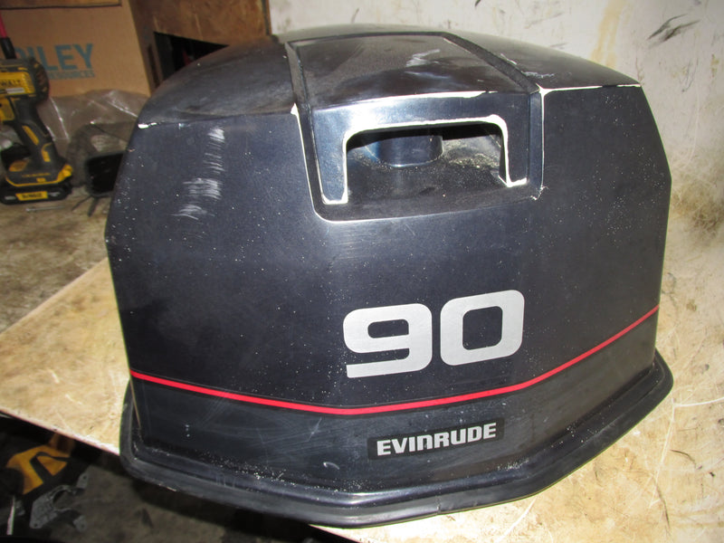 Evinrude 90HP 2 Stroke Outboard Top Cowling
