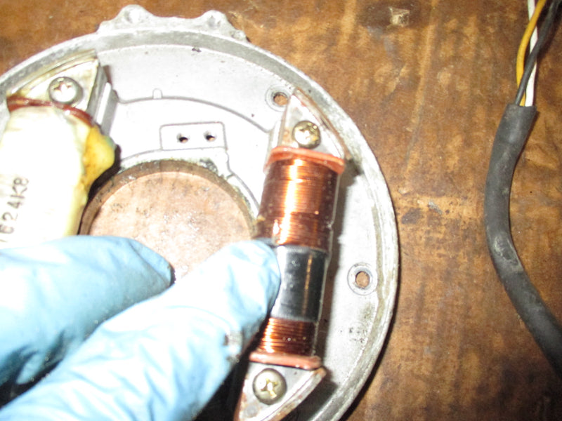 Tohatsu 25hp 2 stroke outboard stator/ timer base (3P0060020)
