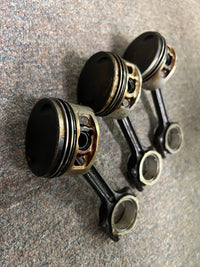 Load image into Gallery viewer, Yamaha 40hp 4 stroke outboard piston and rod set (65W-00)
