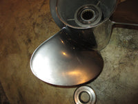 Load image into Gallery viewer, Honda BF135A 135hp 4 stroke outboard Solas stainless steel counter propellor
