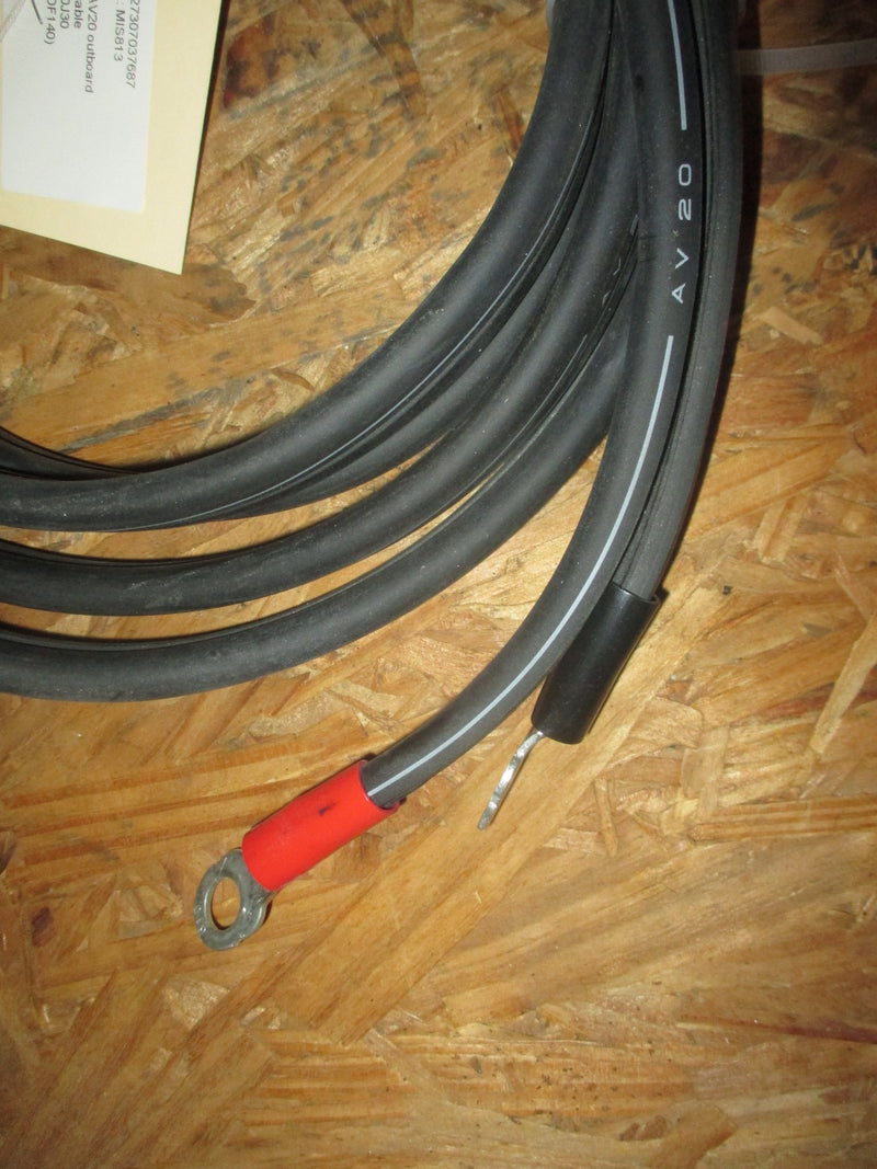 Suzuki AV20 outboard battery cable 33810-90J30 (DF115-DF140)