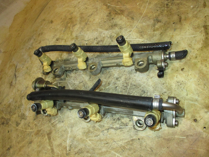 Yamaha 225hp 4 stroke outboard Fuel Rail and Injector set 69J-13170-00
