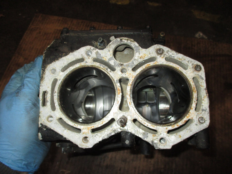 Nissan 30hp 2 stroke outboard crankcase block
