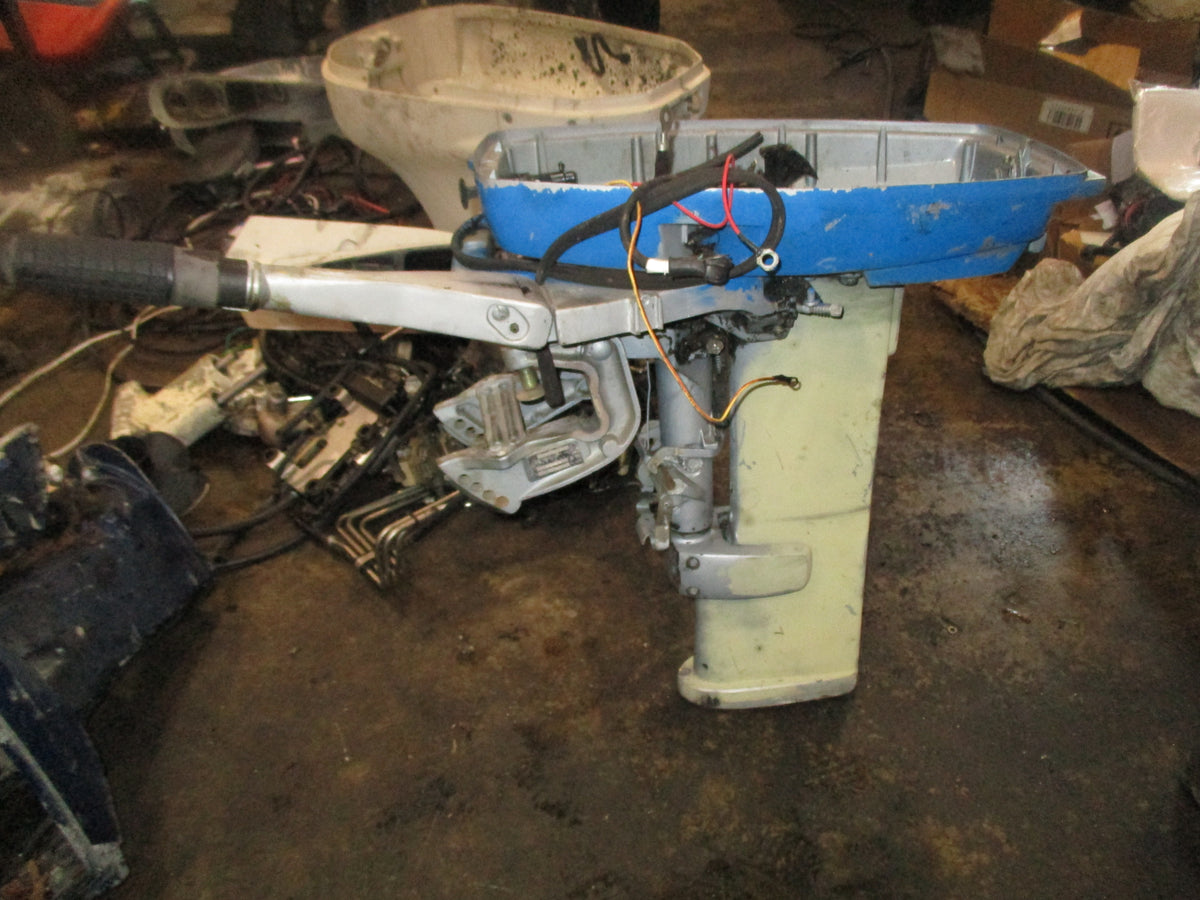 Evinrude 25hp outboard longshaft mid section