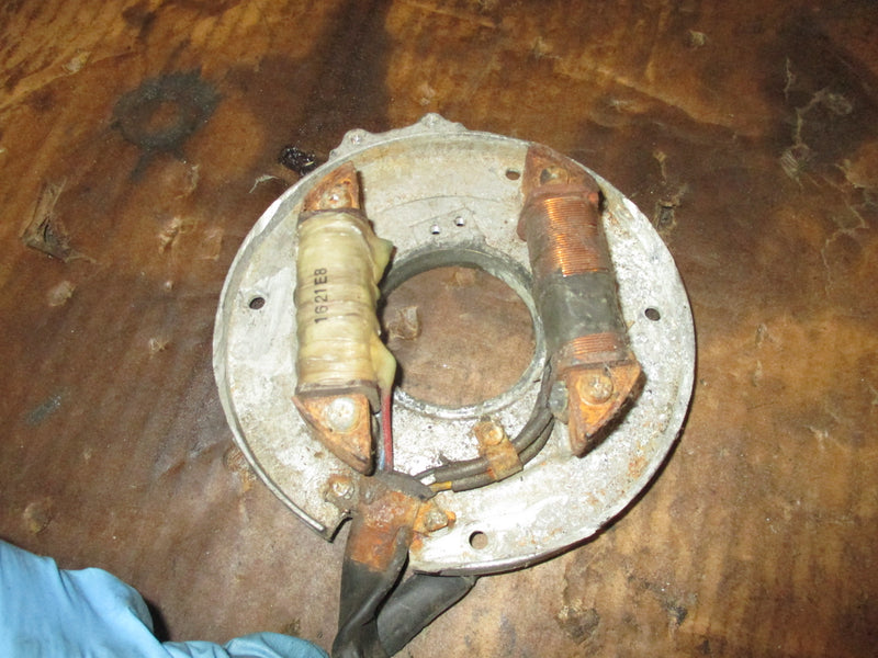 Nissan 30hp 2 stroke outboard stator/timer base