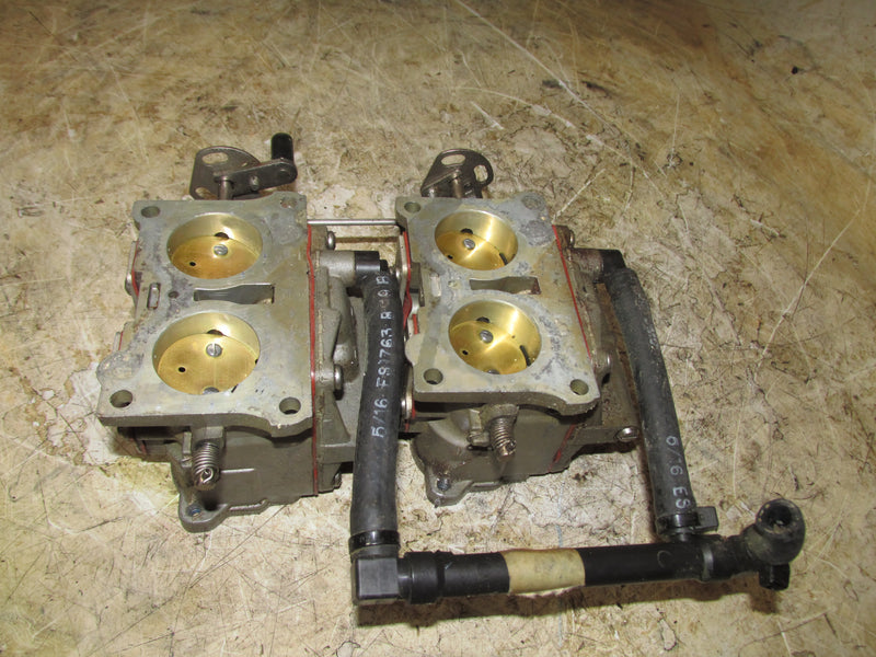 Evinrude 90HP 2 Stroke Outboard Carburetor Set 335830