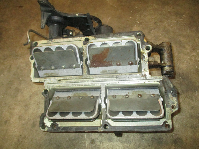 Evinrude 90-115hp 2 stroke outboard Intake manifold / reeds 186549