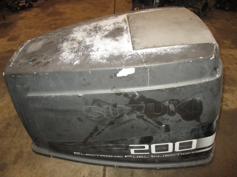 Suzuki DT200 200hp 2 stroke outboard top cowling