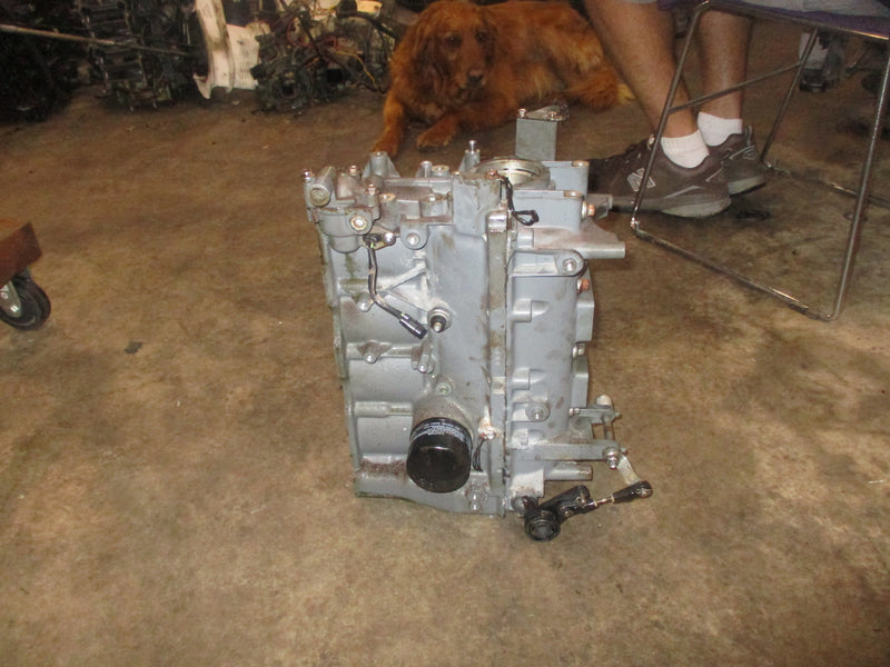 Suzuki DF60 4 stroke outboard crankcase block