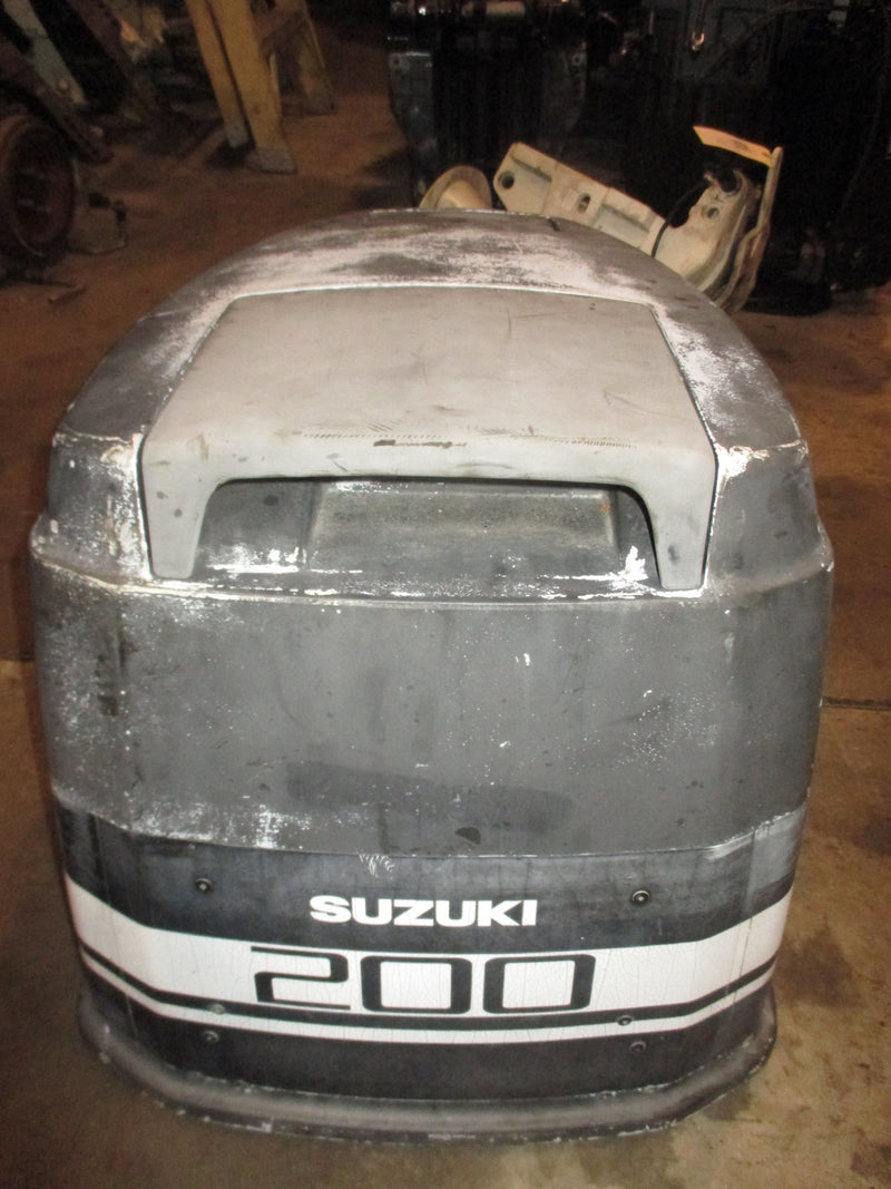 Suzuki DT200 200hp 2 stroke outboard top cowling
