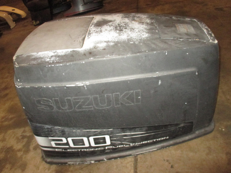 Suzuki DT200 200hp 2 stroke outboard top cowling