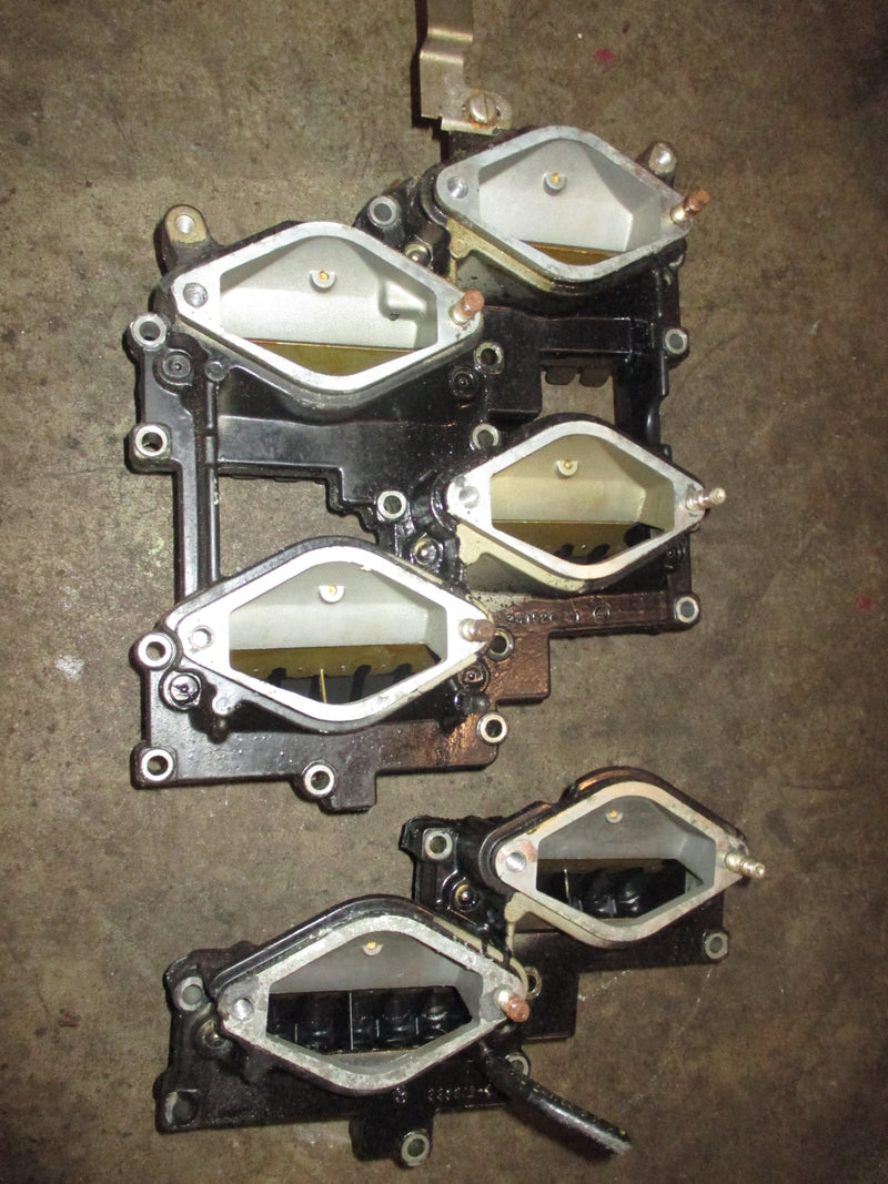 Evinrude 200hp Ocean pro outboard intake manifold with reeds (341520)