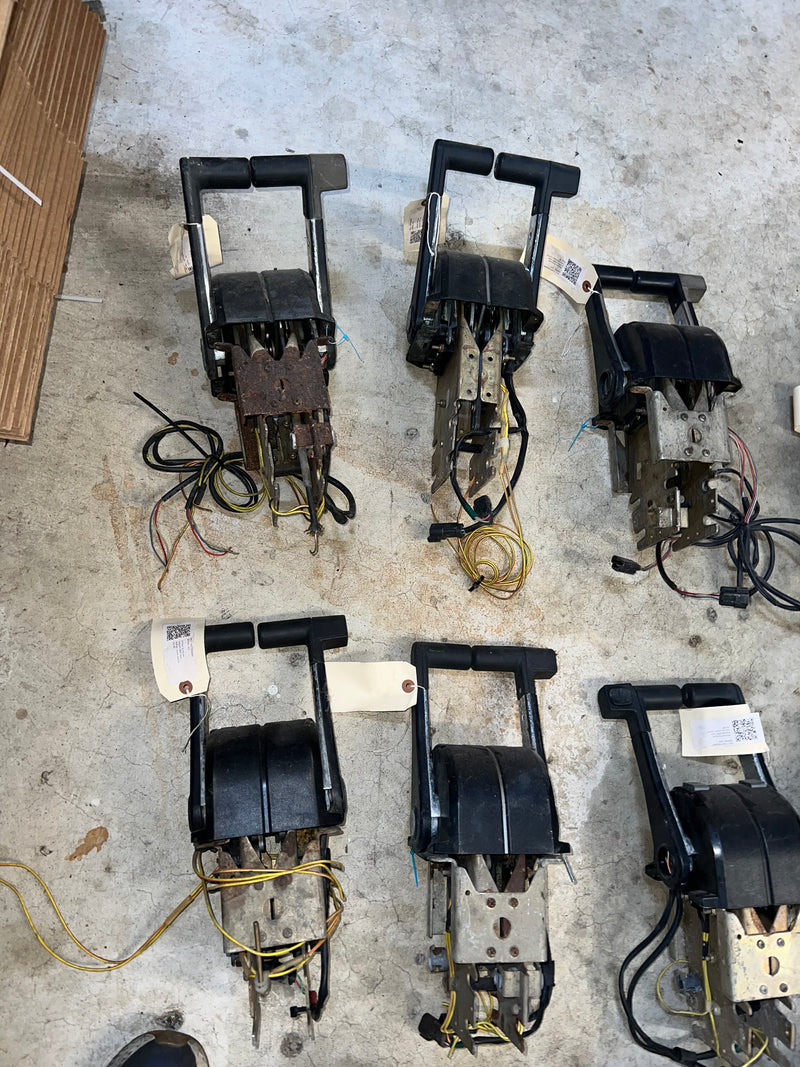 Johnson Evinrude outboard OMC dual top mount control box LOT MIX AND MATCH