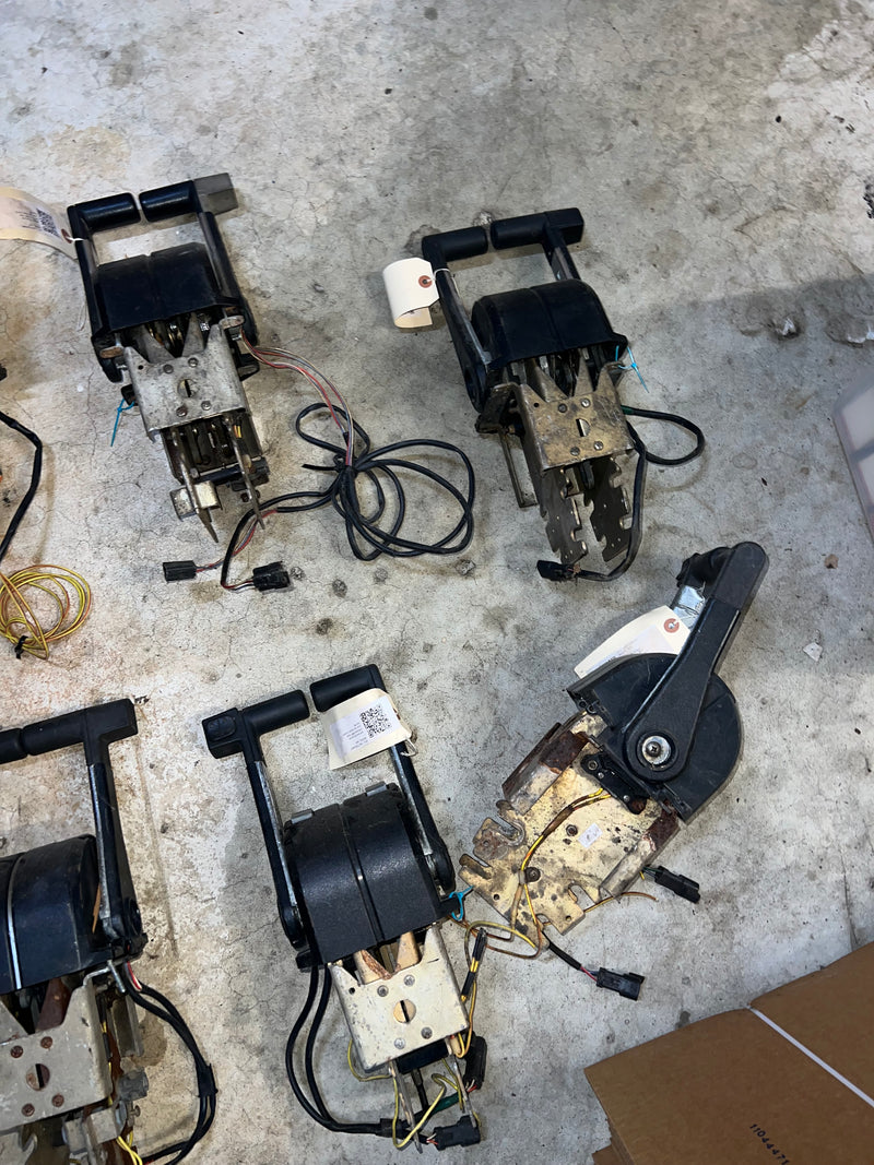 Johnson Evinrude outboard OMC dual top mount control box LOT MIX AND MATCH