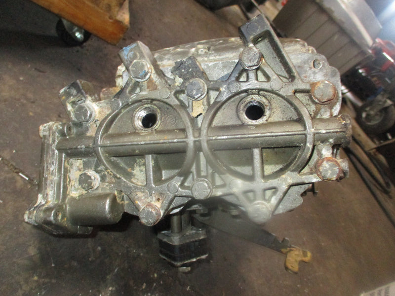 1976 Evinrude 25hp outboard crankcase block (384602)