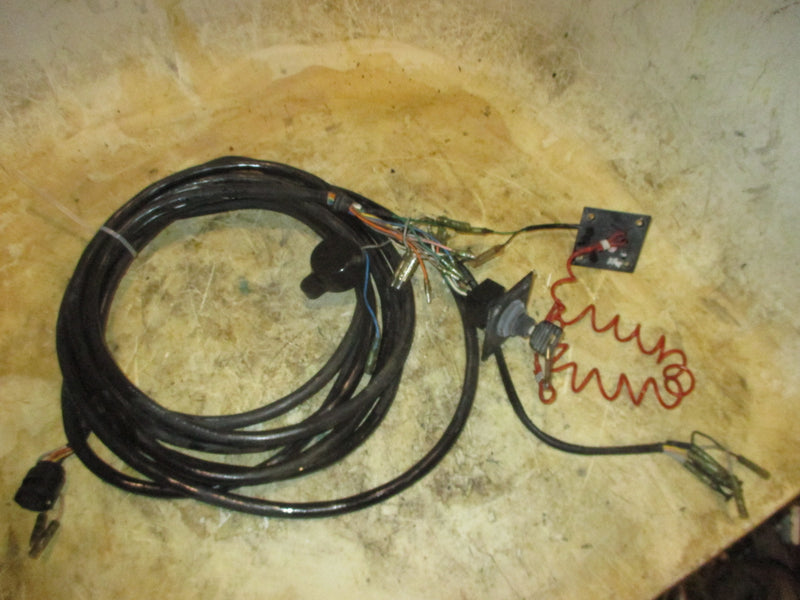 Suzuki DT200 200hp 2 stroke outboard 25FT rigging harness